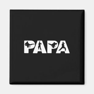Imán Papá Karate Papá Divertido Regalo de Papá Karate