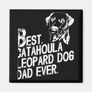 Imán Papá leopardo de Catahoula, cosecha de dueños de p