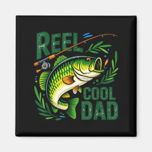 Imán Papá muy genial pescando pescador feliz día del pa