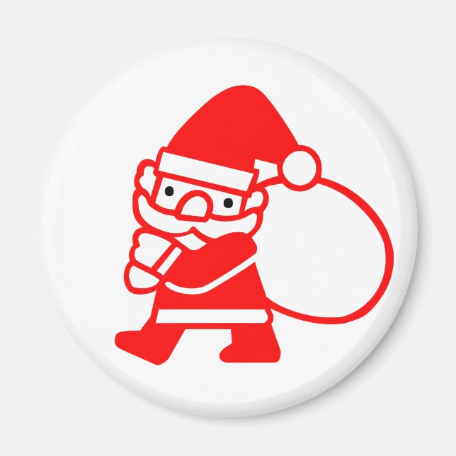 Imán Papá Noel (Frente)