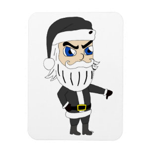 Imán Papá Noel malo