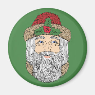 Imán Papá Noel Navidad