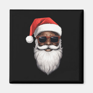 Imán Papá Noel Noel negro Noel Santa Afro Americano