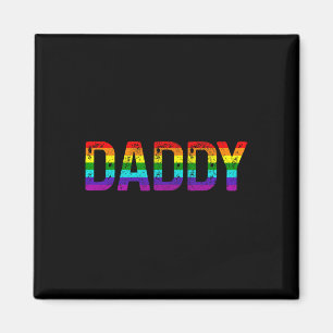Imán Papá Orgullo Gay Mes Lgbtq Padres Día Arcoiris Fl