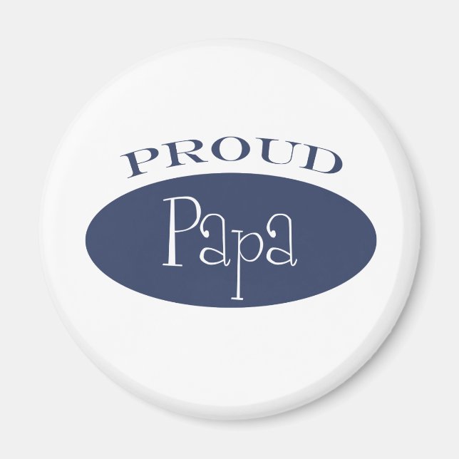 Imán papá orgulloso (Frente)