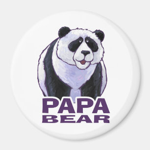 Imán Papa Panda Bear
