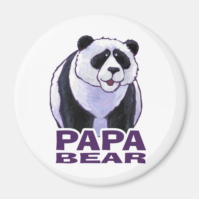Imán Papa Panda Bear (Frente)