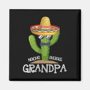Imán Papá Papa Padres Día Nacho Promedio Abuelo Cinco D
