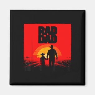 Imán Papá radical padre e hijo agricultor western atard