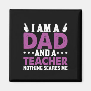 Imán Papá Regalos Soy Papá Y Profesor