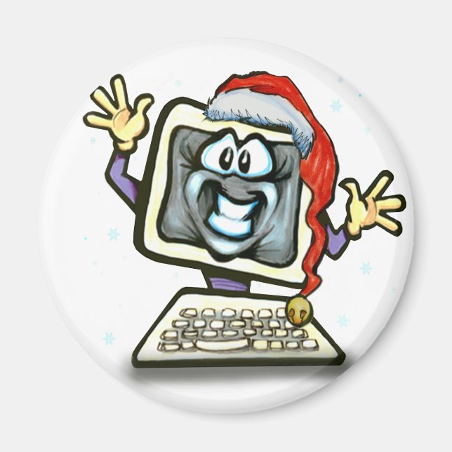 Imán Papá Santa (Frente)