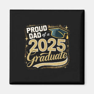 Imán Papá Senior 2025 Orgulloso Papá De Un Graduado De