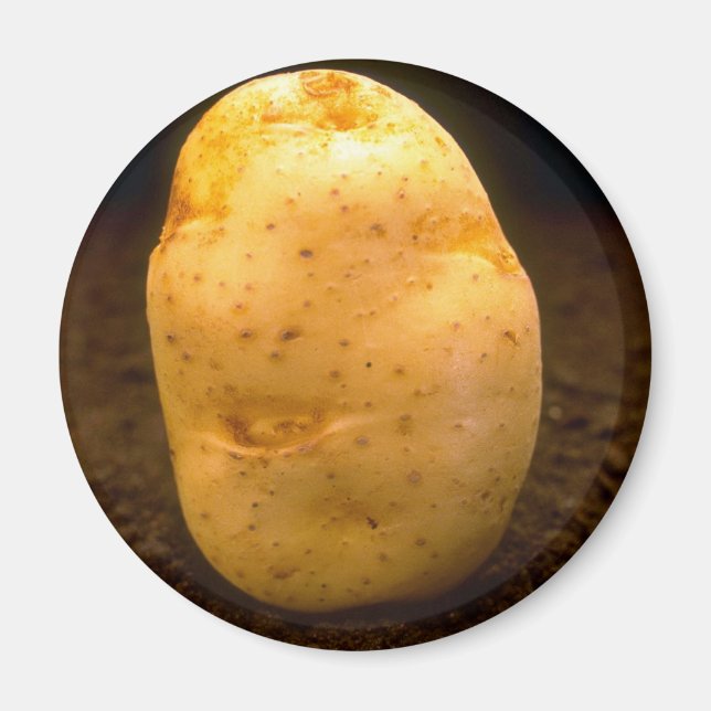 Imán Papa sobre la suciedad (Frente)