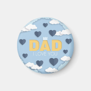 Imán Papá te amo, regalo del día del padre