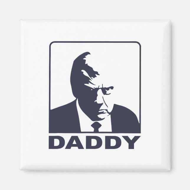 Imán Papá Trump 2025 Presidente  (Frente)