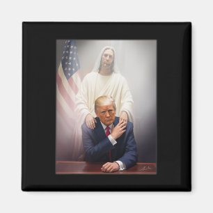 Imán Papa Trump Divertido Trump Vaticano Cristiano Retr