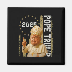 Imán Papa Trump Divertido Trump Vaticano Cristiano Retr