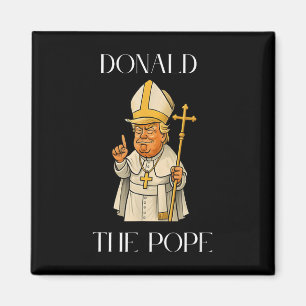 Imán Papa Trump Divertido Trump Vaticano Cristiano Retr