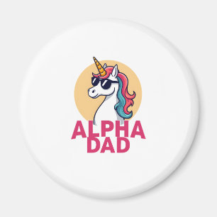 Imán Papá Unicornio Divertido Laufey Día del Padre Navi