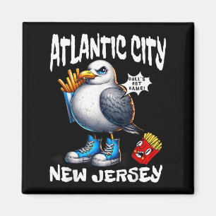 Imán Papas fritas de gaviota de Atlantic City Nueva Jer