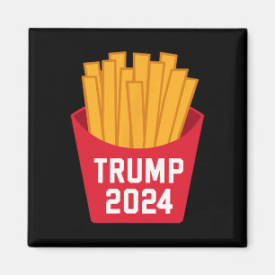 Imán Papas Fritas Trump 2025 Trump 2025 Papas Fritas Tr