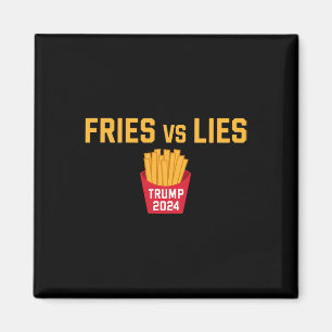 Imán Papas Fritas Vs Mentiras Trump 2024 Trump 2024 Pap