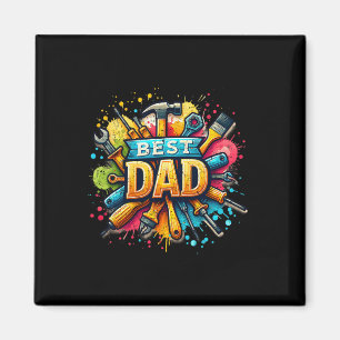 Imán Papás Herramientas Artesano Papá Padre Día de los