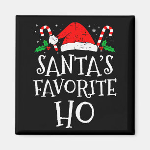 Imán Papás Noel divertidos de Navidad Favorito Ho travi
