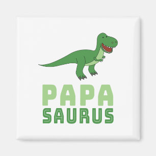 Imán Papasaurus Dinosaur Tyrannosaurus Rex Día del Padr
