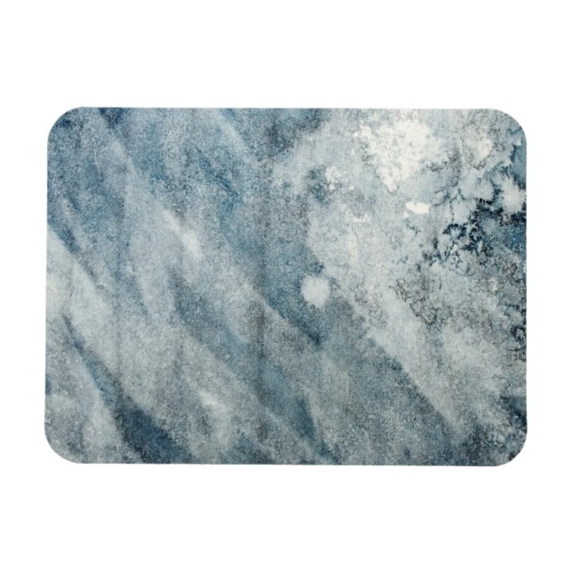 Imán Papel acuarela. (Horizontal)