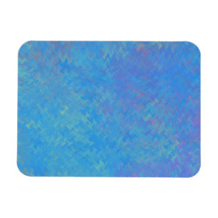 Imán Papel Azul Hermoso con Efecto de Mármol