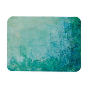 Imán Papel con el extracto azul, verde, y negro de la