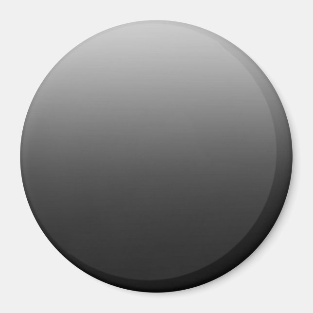 Imán Papel de fondo negro (Frente)