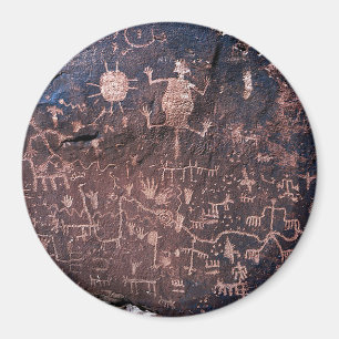 Imán Papel de noticias Rock Petrified Forest National P