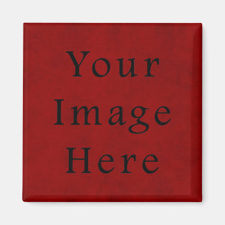 Imán Papel de pergamino rojo para Navidades de vacacion