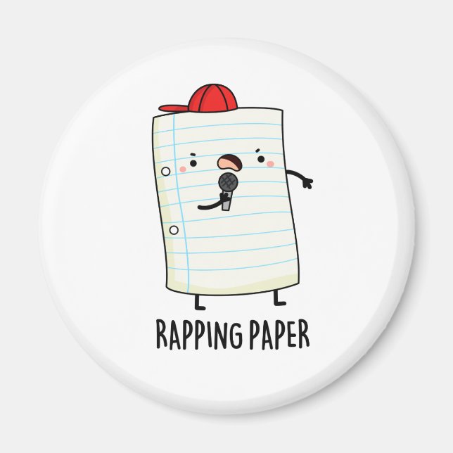 Imán Papel de rapto Gracioso Pun de papel de envolver (Frente)