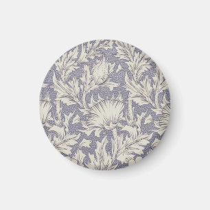 Imán Papel pintado de amapola de cuerno de William Morr
