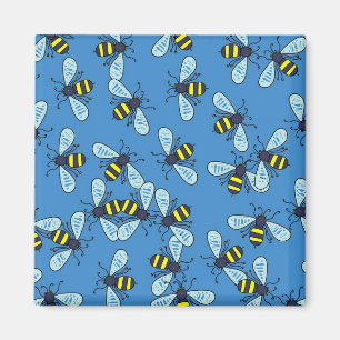 Imán Papel pintado de la abeja