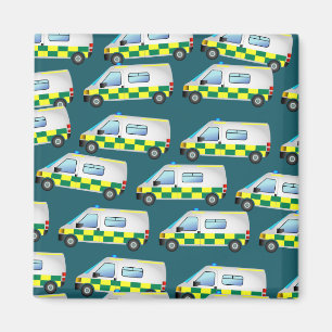 Imán Papel pintado de la ambulancia