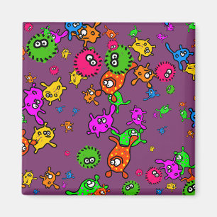 Imán Papel pintado de las bacterias