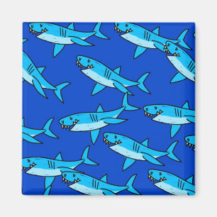Imán Papel pintado del tiburón