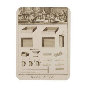 Imán Papel que vetea, de la "enciclopedia" por Denis D