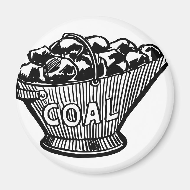 Imán Papelera de carbón (Frente)