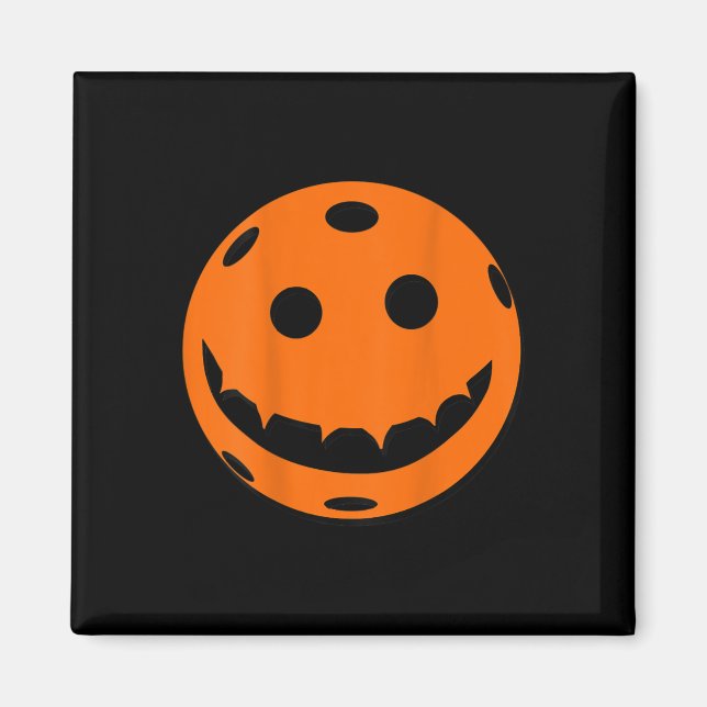 Imán Papelera divertida bola de bolas de bolas de hallo (Frente)