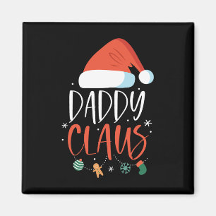 Imán Papi Claus Funny Navidades familiares Parejas Sant