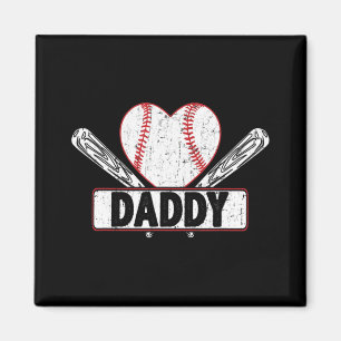 Imán Papi de béisbol Familia Mateo Softbol Baseball L