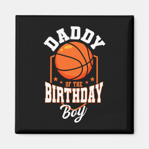 Imán Papi Del Tema Del Baloncesto Bday Pa
