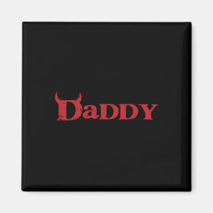 Imán Papi Devil Horn Lazy Halloween disfraz Gothic Pap
