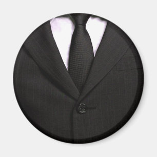 Imán Paquete elegante y empate negro