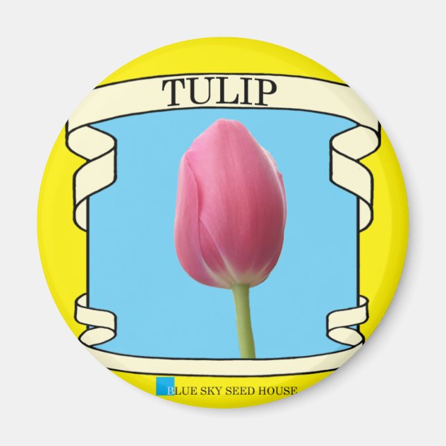 Imán Paquete Tulip Seed (Frente)